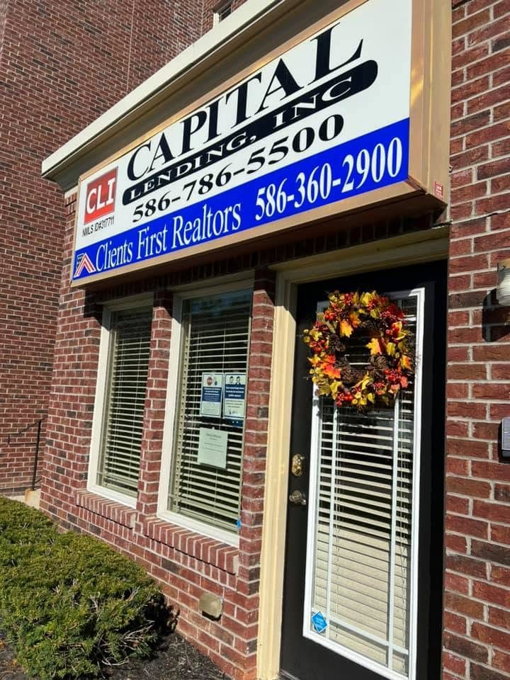 The Capital Lending, Inc. office sign