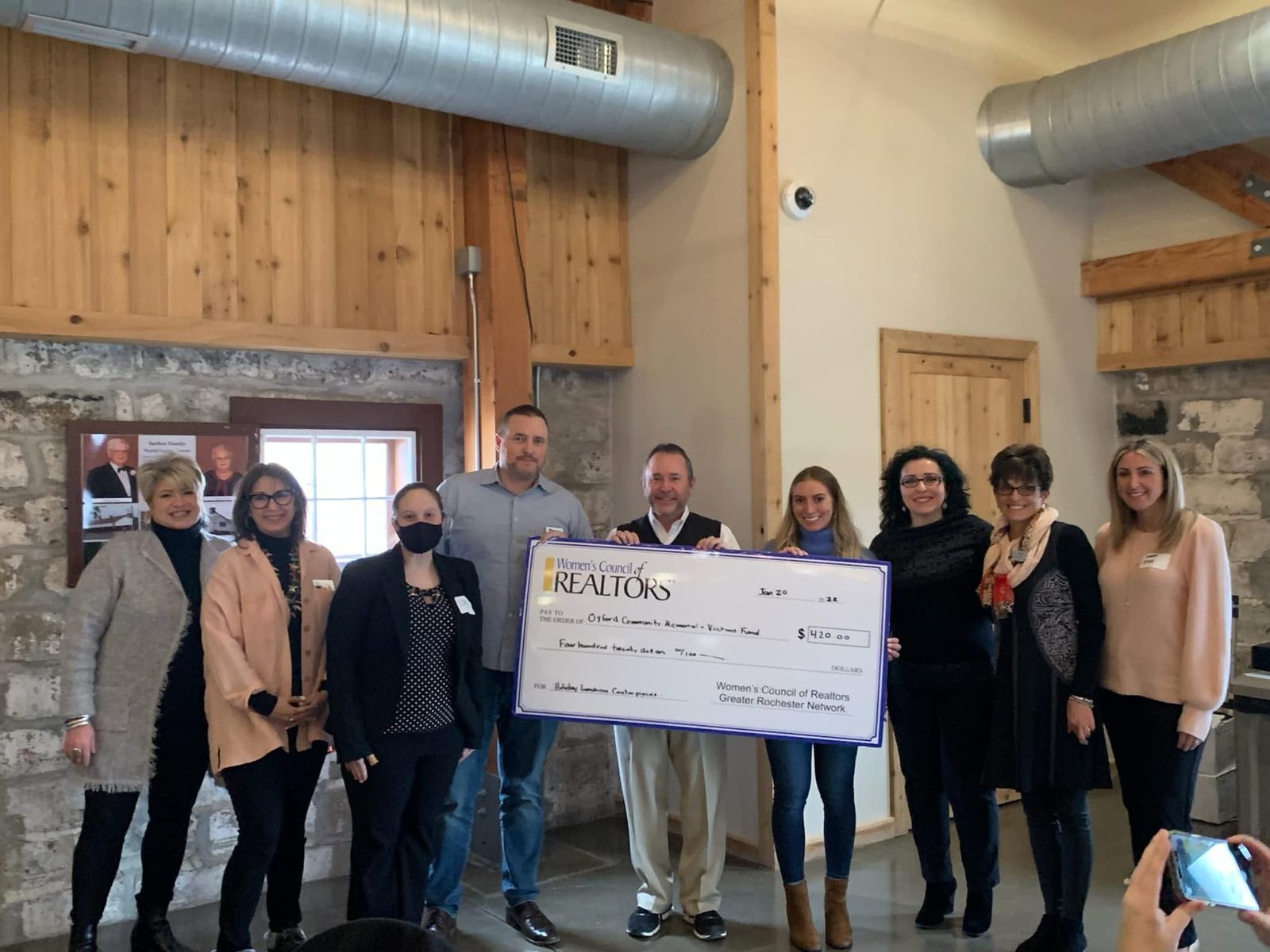 The Capital Lending team with the Women's Council of Realtors, Greater Rochester