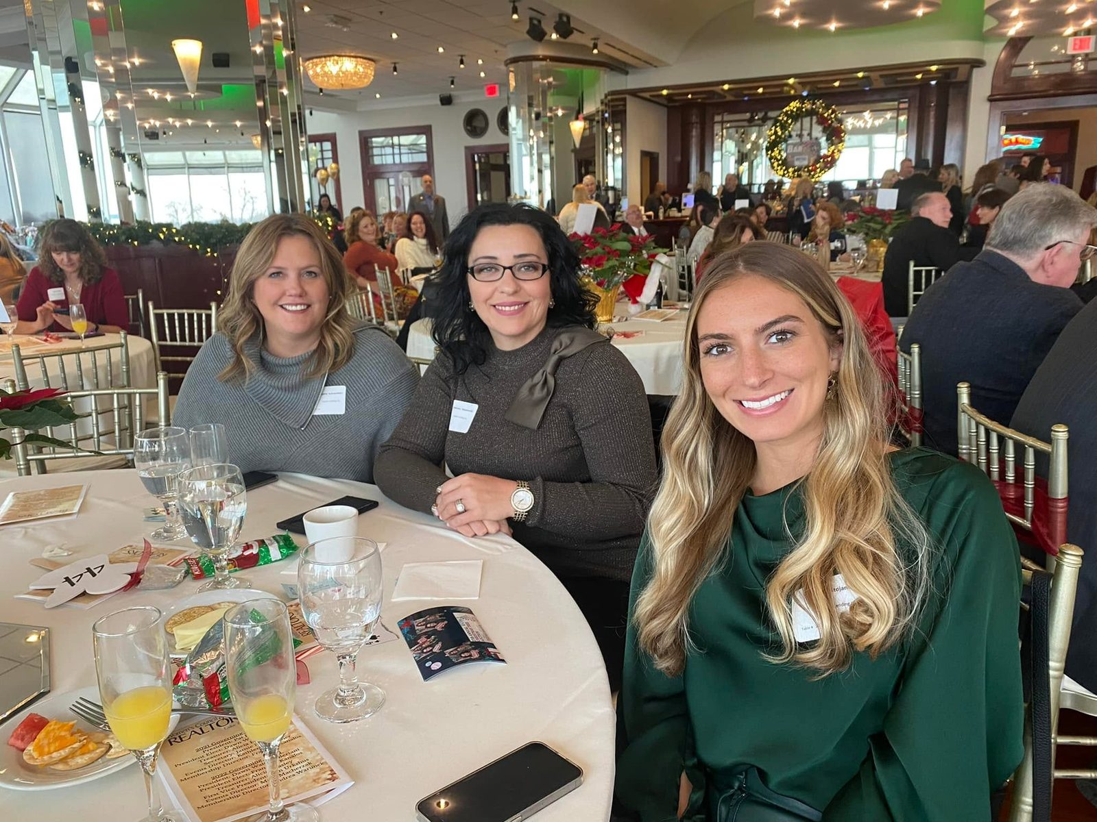 The Capital Lending team at a Realtors luncheon