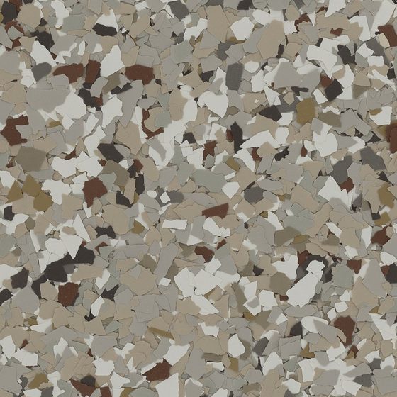 Creekbed flake color sample