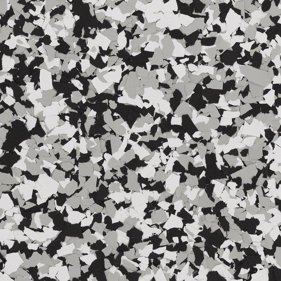 Domino flake color sample