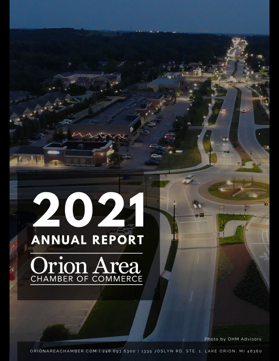 2021 Annual Report cover