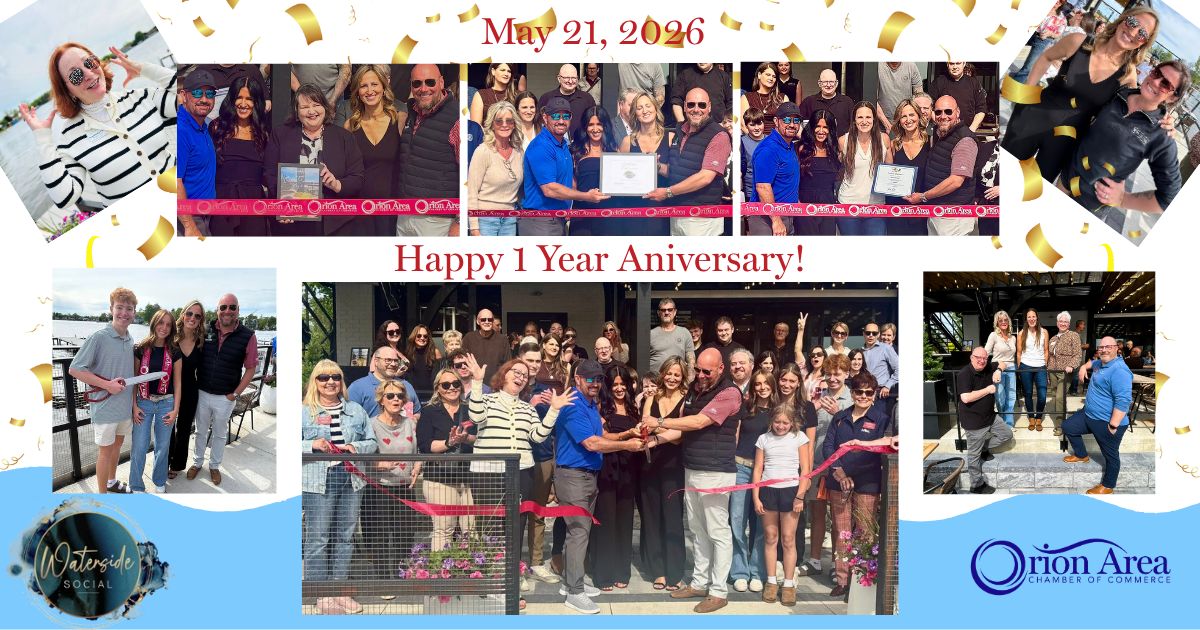 One year anniversary celebration