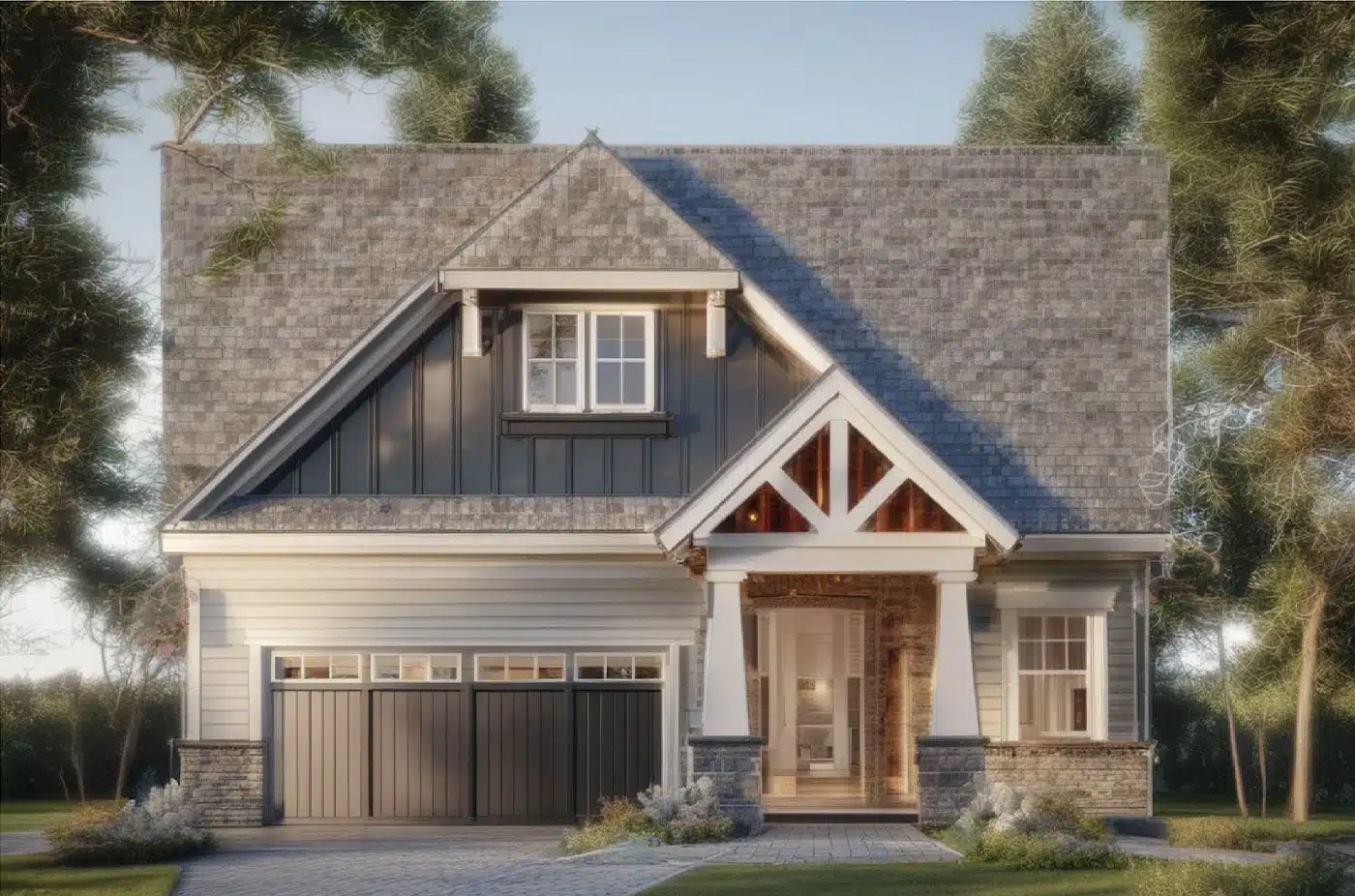 Lavender Ridge, Orion Township, 1