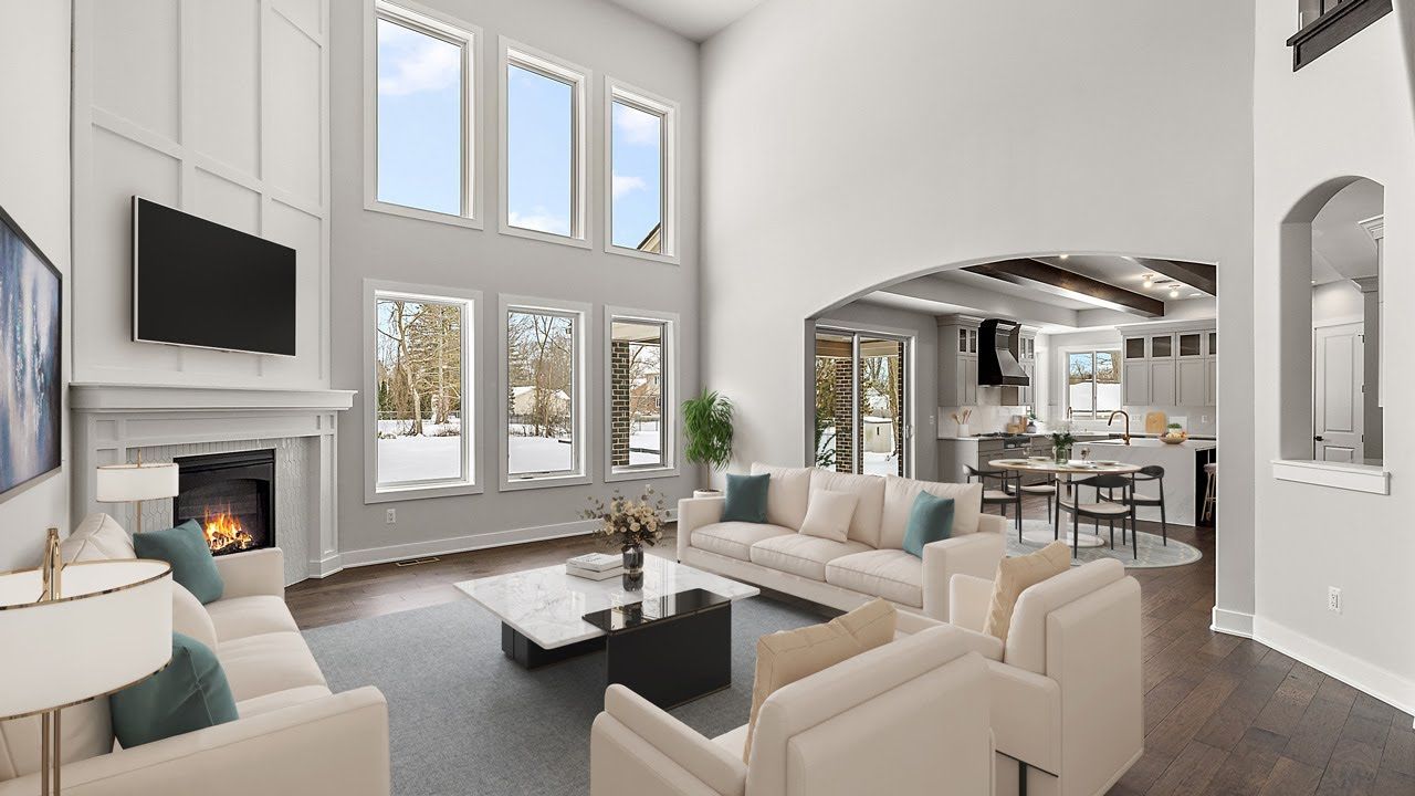 Custom colonial, four bedrooms and a bonus room